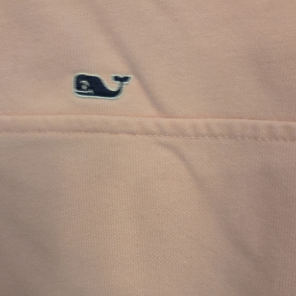 Vineyard Vines Pink Pullover with Quarter-Zip - Picture 3 of 5
